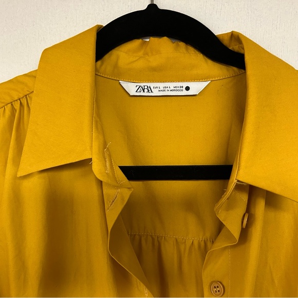 Zara “Isla” dress in mustard yellow - Picture 2 of 6